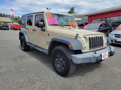 2017 Jeep Wrangler Sport SUV