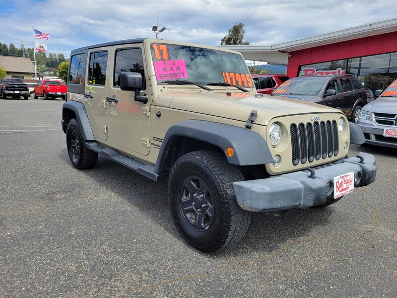 2017 Jeep Wrangler Sport   - Photo 1 - Fortuna, CA 95540