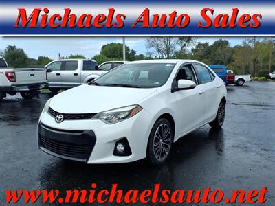 2014 Toyota Corolla S Plus Sedan