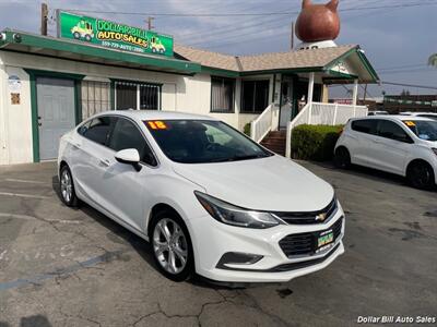 2018 Chevrolet Cruze Premier Auto   - Photo 1 - Visalia, CA 93292