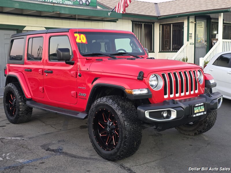 2020 Jeep Wrangler Unlimited Sahara   - Photo 1 - Visalia, CA 93292