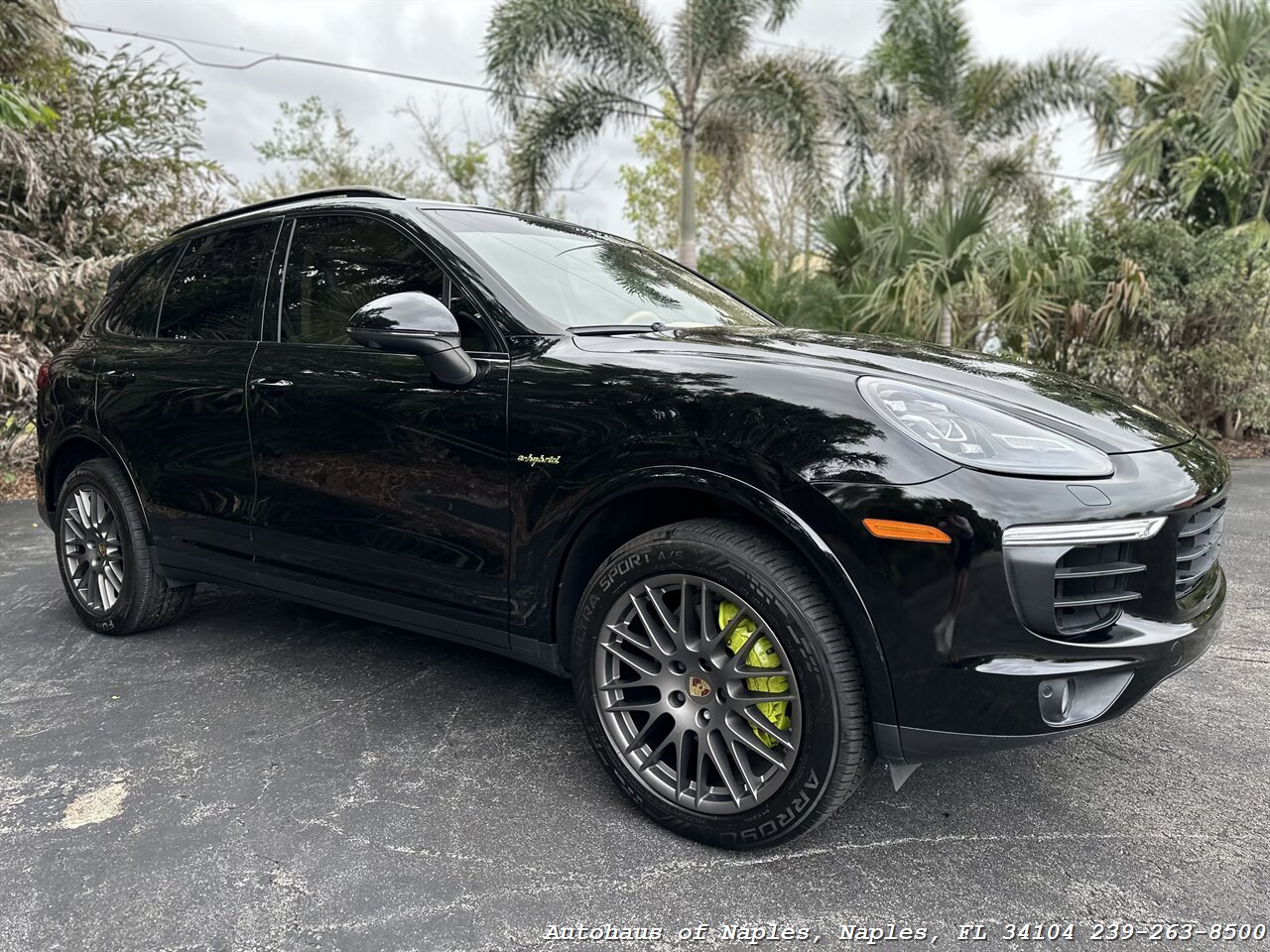 2017 Porsche Cayenne S E-Hybrid Platinum Edition   - Photo 2 - Naples, FL 34104