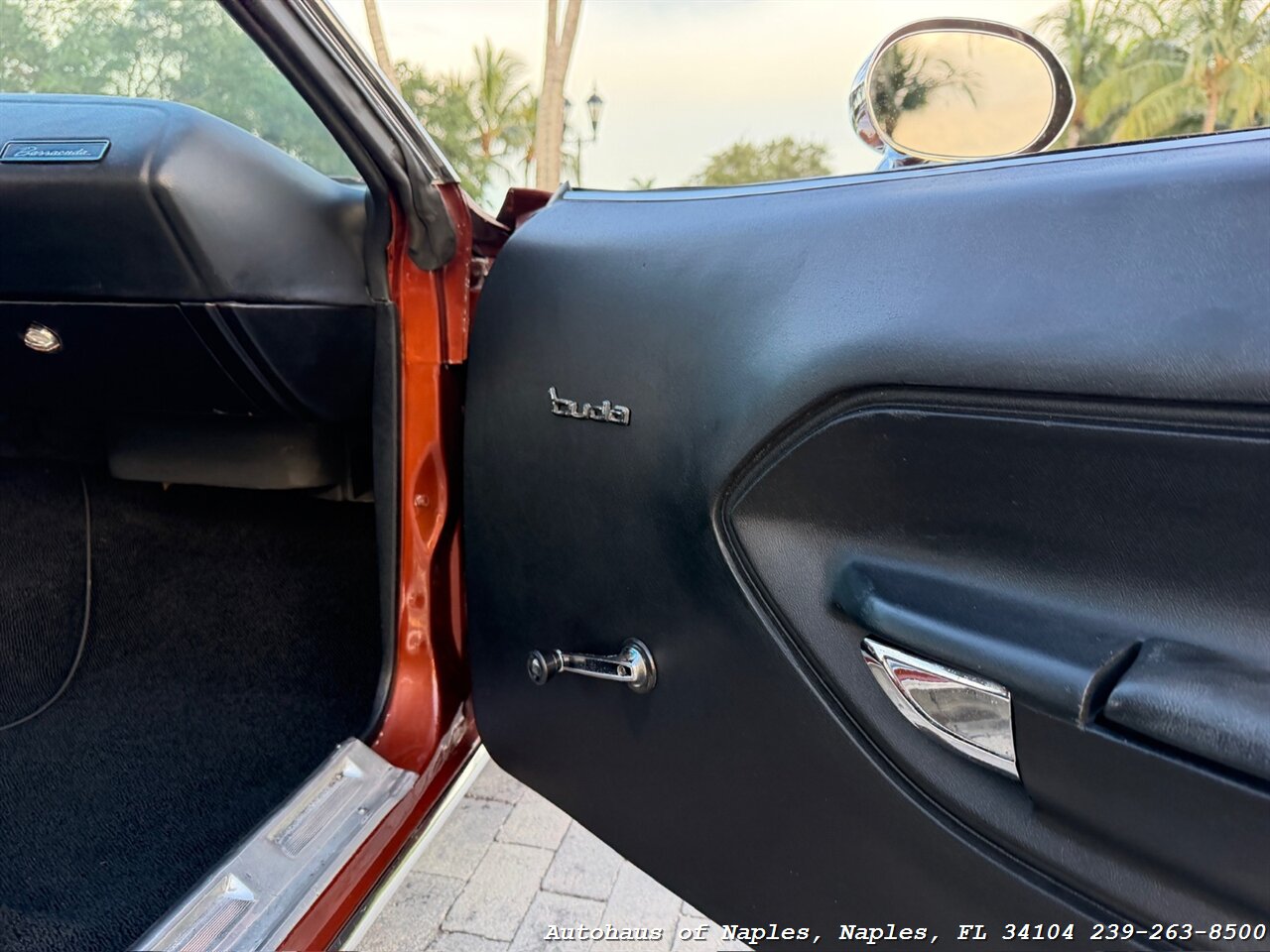 1973 Plymouth Cuda   - Photo 21 - Naples, FL 34104