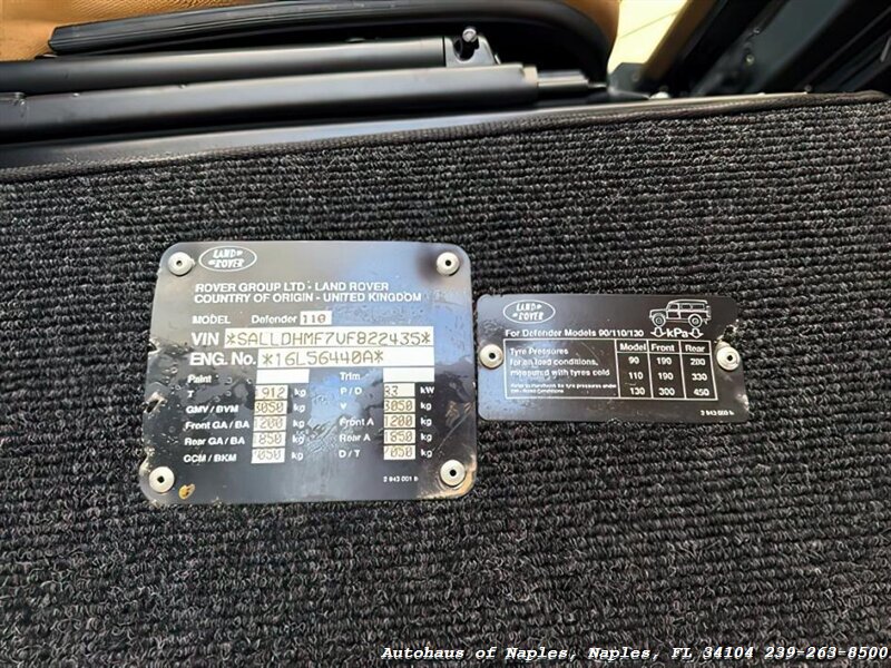 1997 Land Rover Defender 110 - Photo 47 - Naples, FL 34104