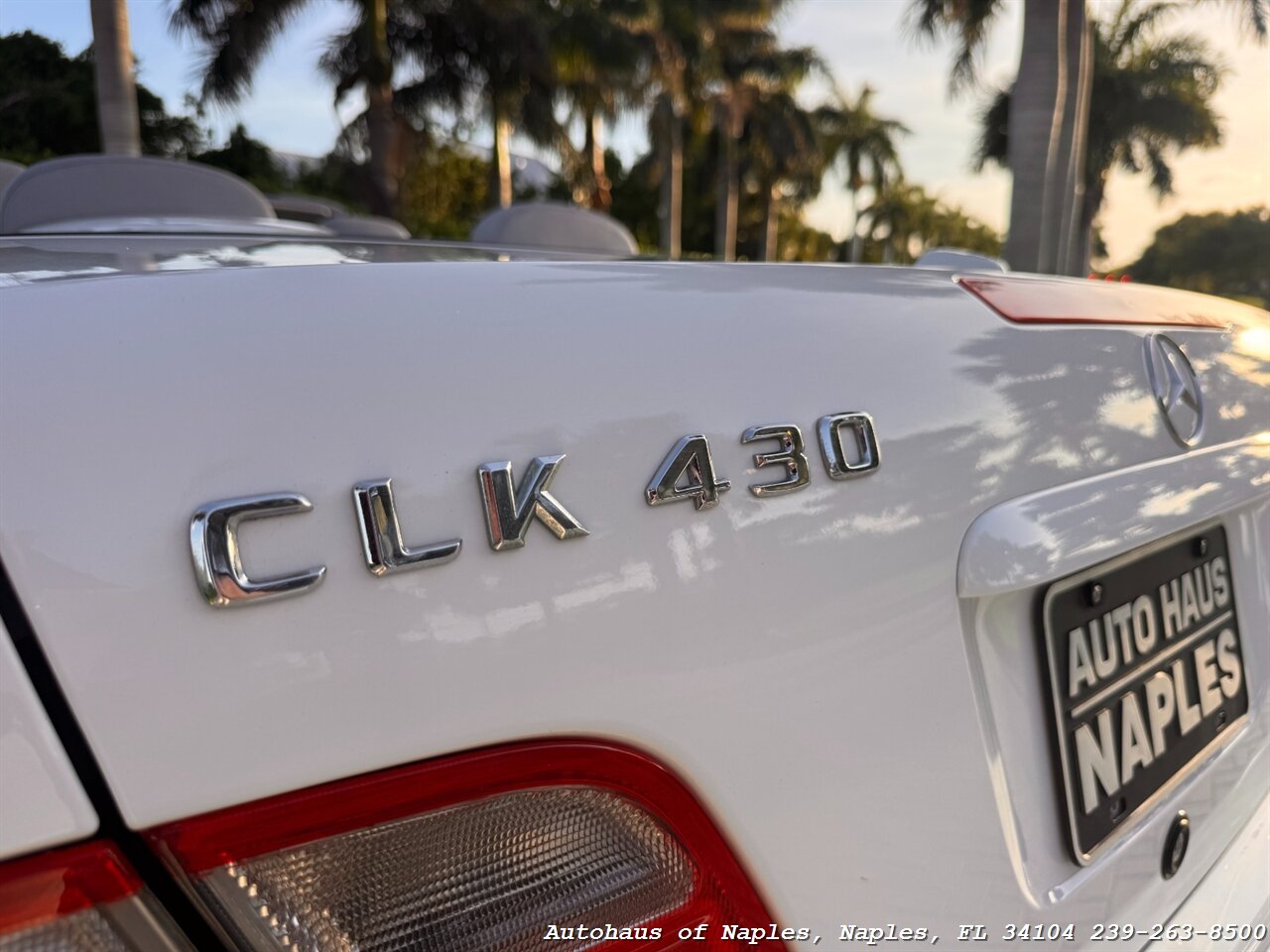 2001 Mercedes-Benz CLK CLK 430 - Photo 18 - Naples, FL 34104
