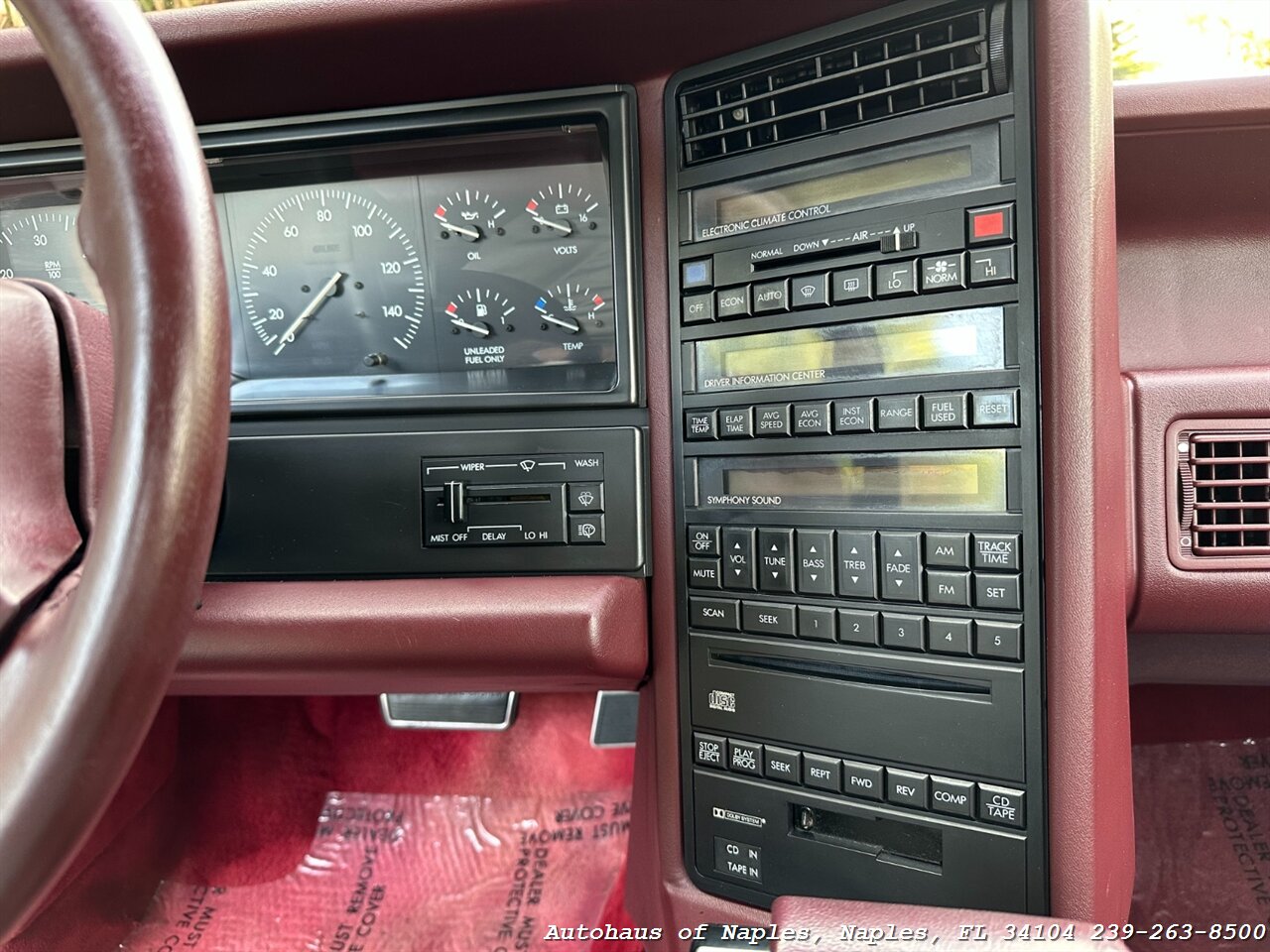 1992 Cadillac Allante   - Photo 35 - Naples, FL 34104