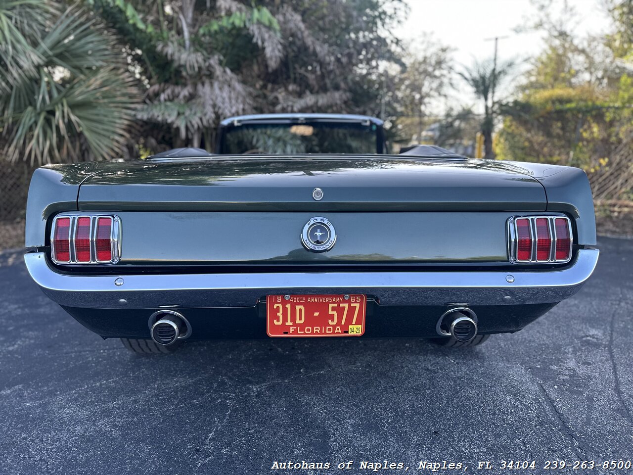 1965 Ford Mustang 289ci V8 Convertible   - Photo 16 - Naples, FL 34104