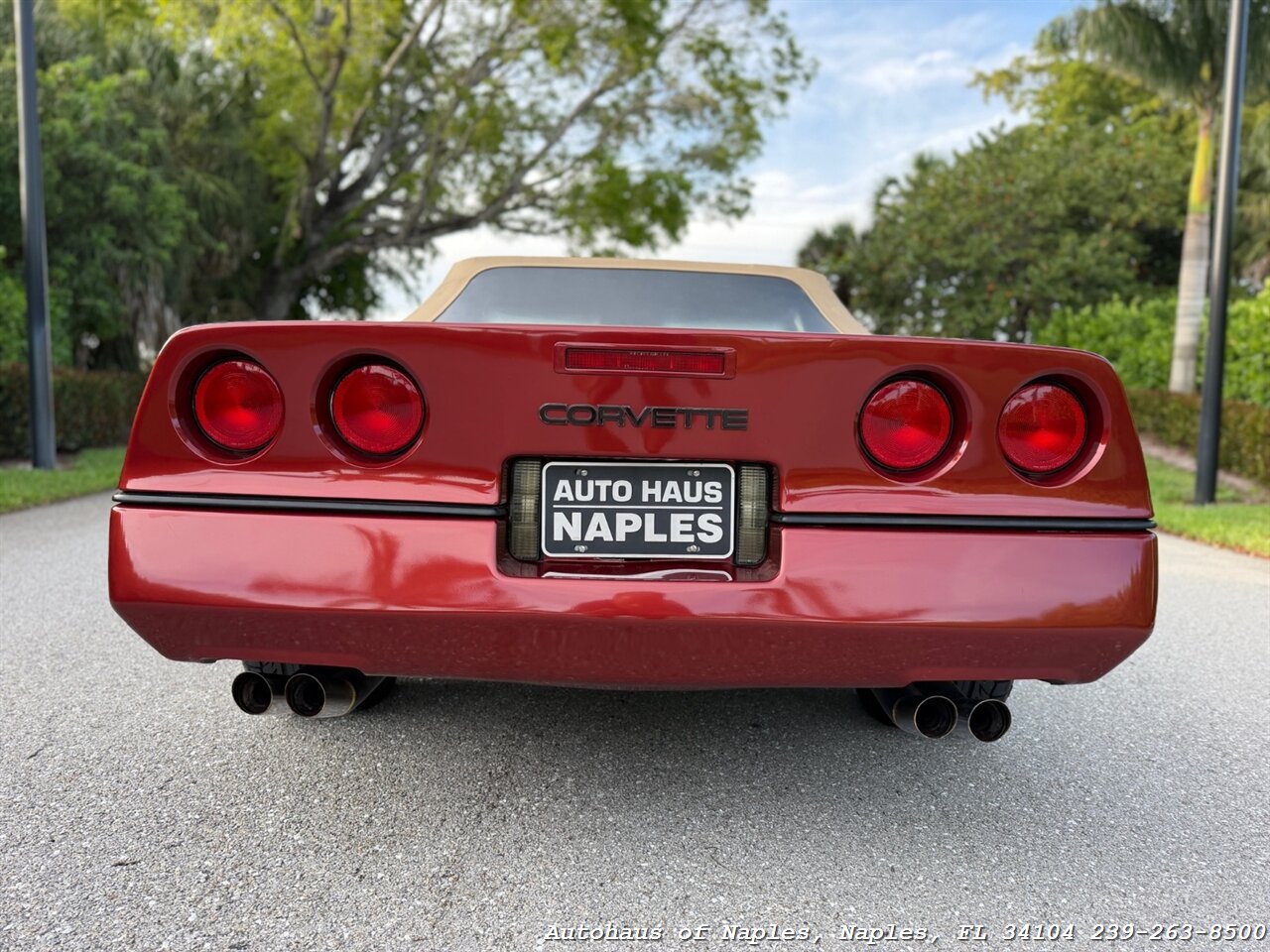 1987 Chevrolet Corvette   - Photo 6 - Naples, FL 34104