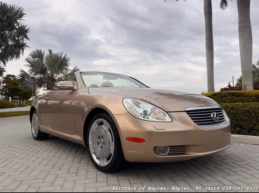 2002 Lexus SC 430   - Photo 1 - Naples, FL 34104