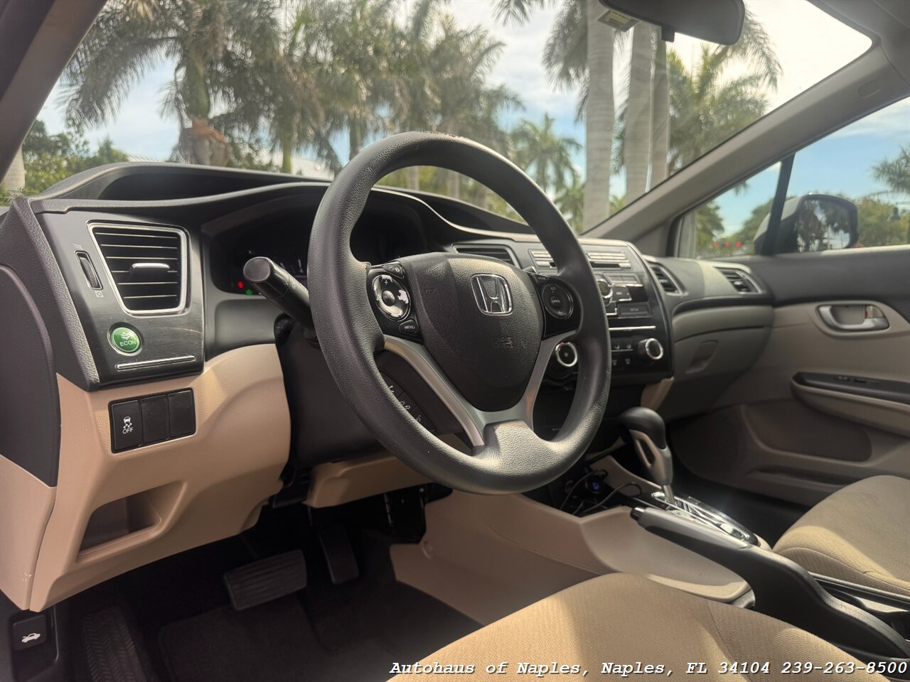 2013 Honda Civic LX - Photo 12 - Naples, FL 34104