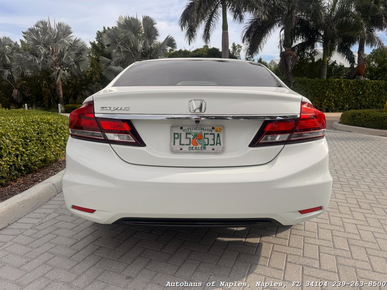 2013 Honda Civic LX - Photo 8 - Naples, FL 34104