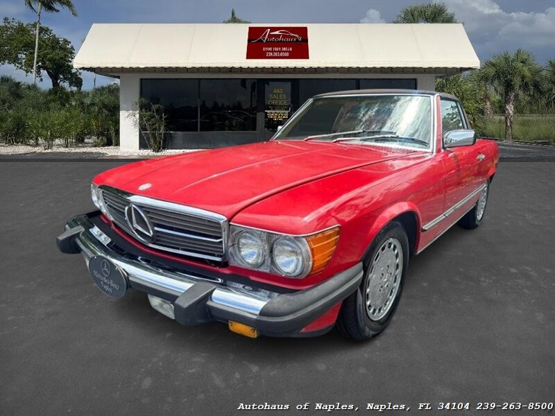 1986 Mercedes-Benz 560 SL w/ Hardtop - Photo 4 - Naples, FL 34104