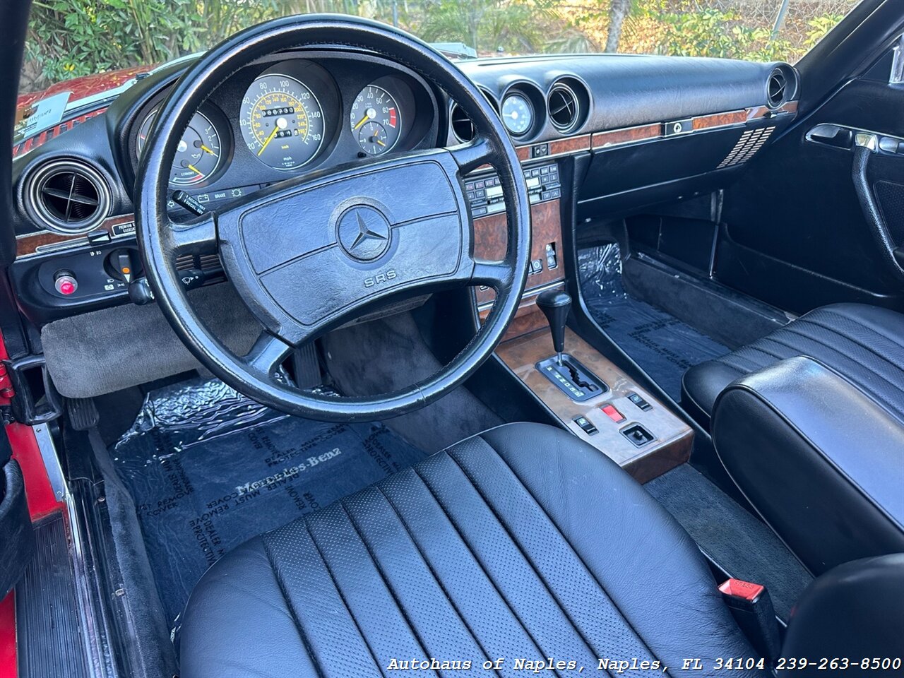 1987 Mercedes-Benz 560 SL w/ Hardtop   - Photo 24 - Naples, FL 34104