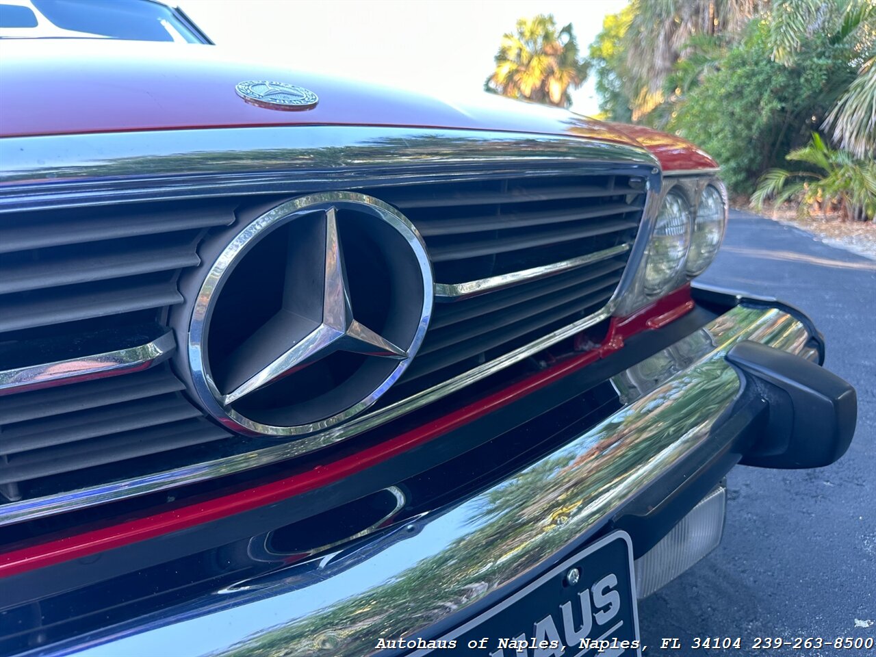 1987 Mercedes-Benz 560 SL w/ Hardtop   - Photo 40 - Naples, FL 34104