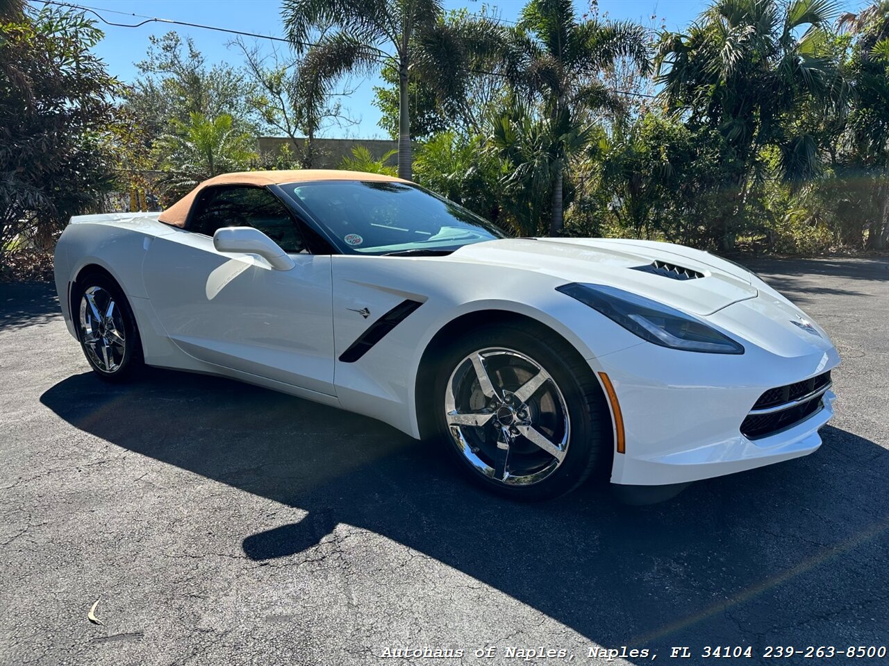 2014 Chevrolet Corvette Stingray Convertible 2LT   - Photo 2 - Naples, FL 34104