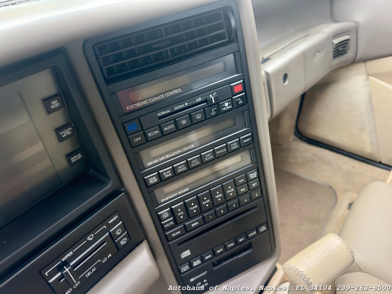 1993 Cadillac Allante - Photo 18 - Naples, FL 34104