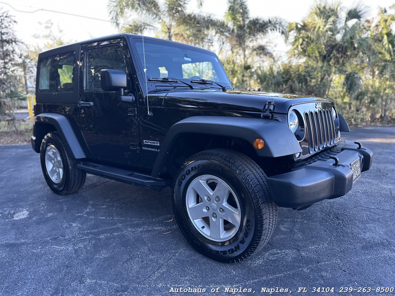 2015 Jeep Wrangler Sport   - Photo 2 - Naples, FL 34104