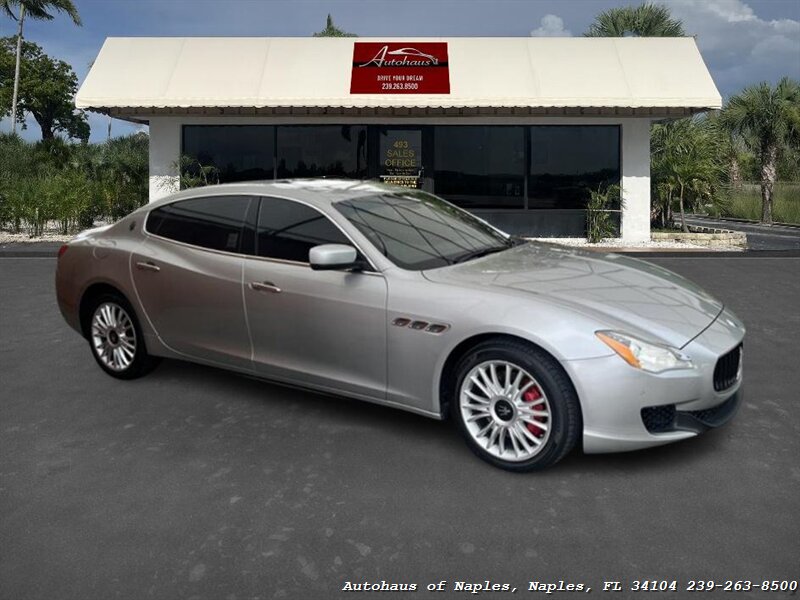 2014 Maserati Quattroporte S Q4   - Photo 1 - Naples, FL 34104