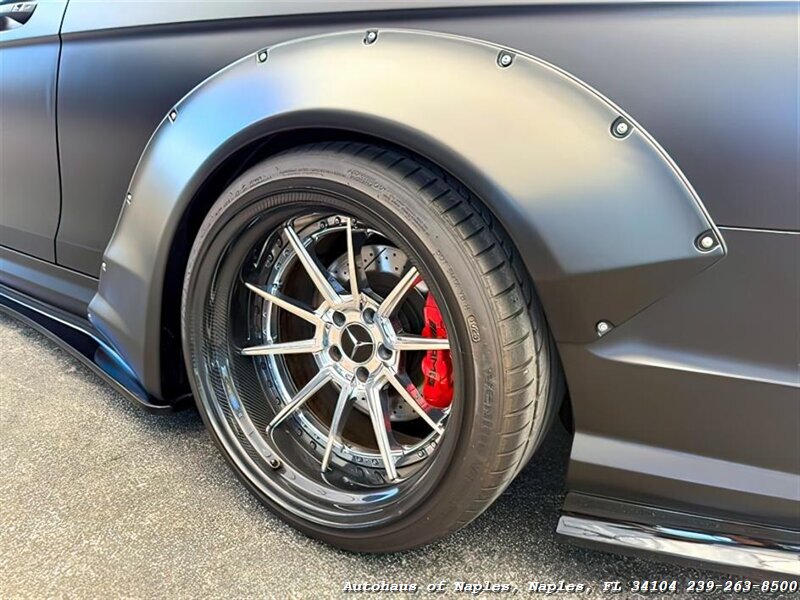 2014 Mercedes-Benz C 63 AMG w/ Liberty Walk Widebody Kit   - Photo 10 - Naples, FL 34104