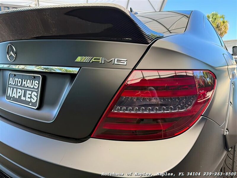 2014 Mercedes-Benz C 63 AMG w/ Liberty Walk Widebody Kit   - Photo 17 - Naples, FL 34104