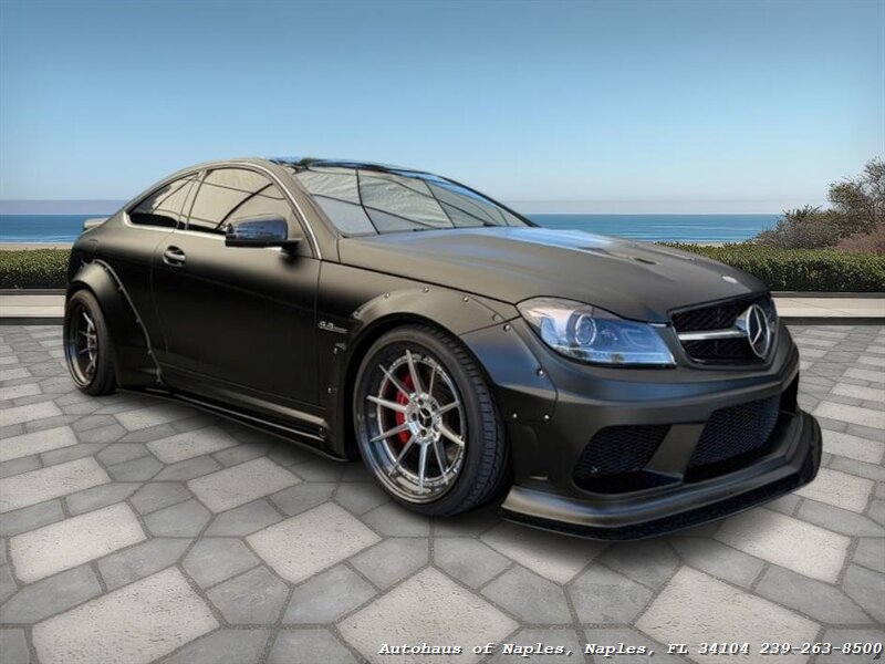 2014 Mercedes-Benz C 63 AMG w/ Liberty Walk Widebody Kit   - Photo 1 - Naples, FL 34104