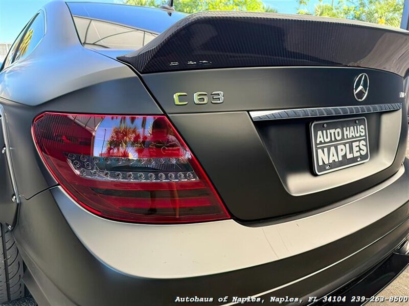2014 Mercedes-Benz C 63 AMG w/ Liberty Walk Widebody Kit   - Photo 18 - Naples, FL 34104