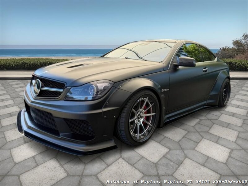 2014 Mercedes-Benz C 63 AMG w/ Liberty Walk Widebody Kit   - Photo 4 - Naples, FL 34104