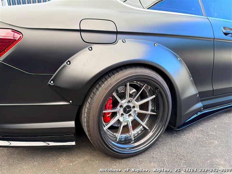 2014 Mercedes-Benz C 63 AMG w/ Liberty Walk Widebody Kit   - Photo 9 - Naples, FL 34104