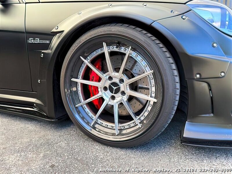 2014 Mercedes-Benz C 63 AMG w/ Liberty Walk Widebody Kit   - Photo 12 - Naples, FL 34104