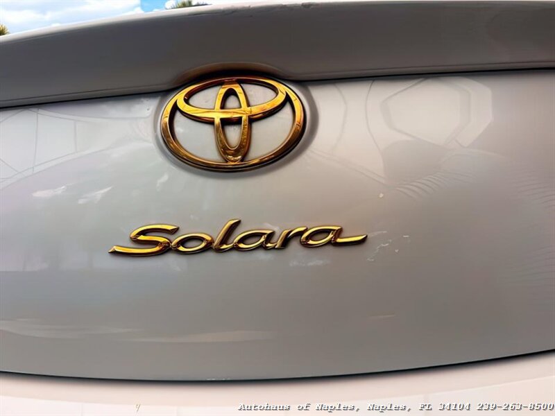 2006 Toyota Camry Solara SLE V6   - Photo 24 - Naples, FL 34104