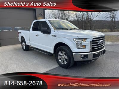2017 Ford F-150 XLT  SuperCab 4x4 Truck