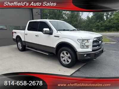 2017 Ford F-150 Lariat  SuperCrew 4x4 - Photo 1 - Hesston, PA 16647