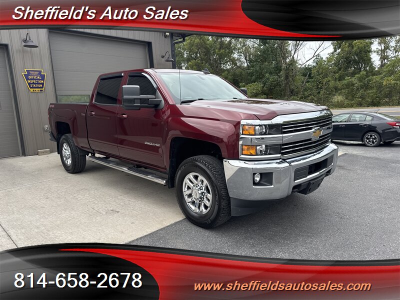2016 Chevrolet Silverado 2500 LT  Crew Cab 4X4
