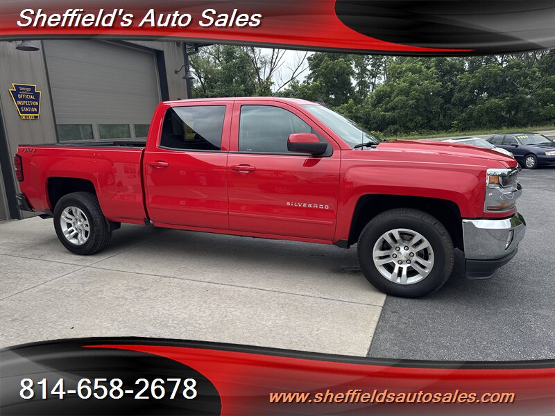 2018 Chevrolet Silverado 1500 LT  Crew Cab 4x4