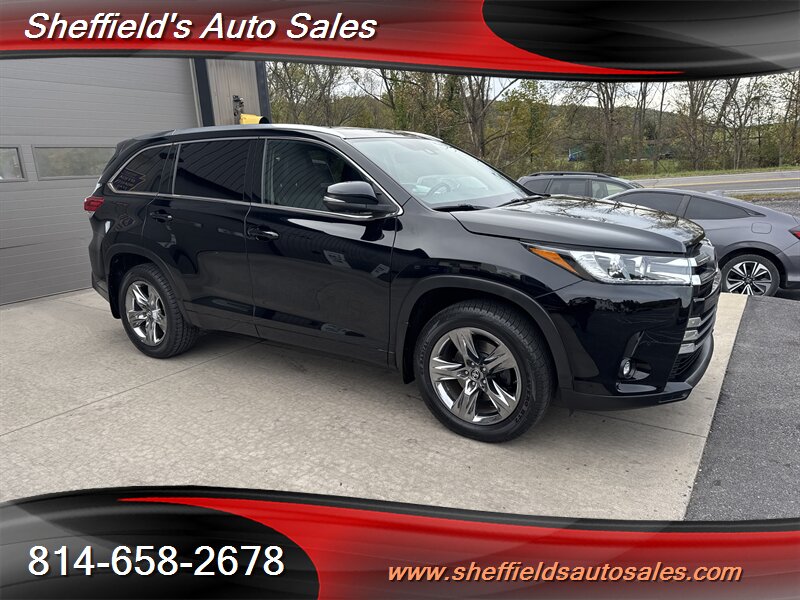 2019 Toyota Highlander Limited Platinum  AWD