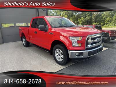 2017 Ford F-150 XLT  Super Cab 4x4 Truck