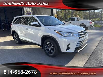 2019 Toyota Highlander LE  AWD SUV