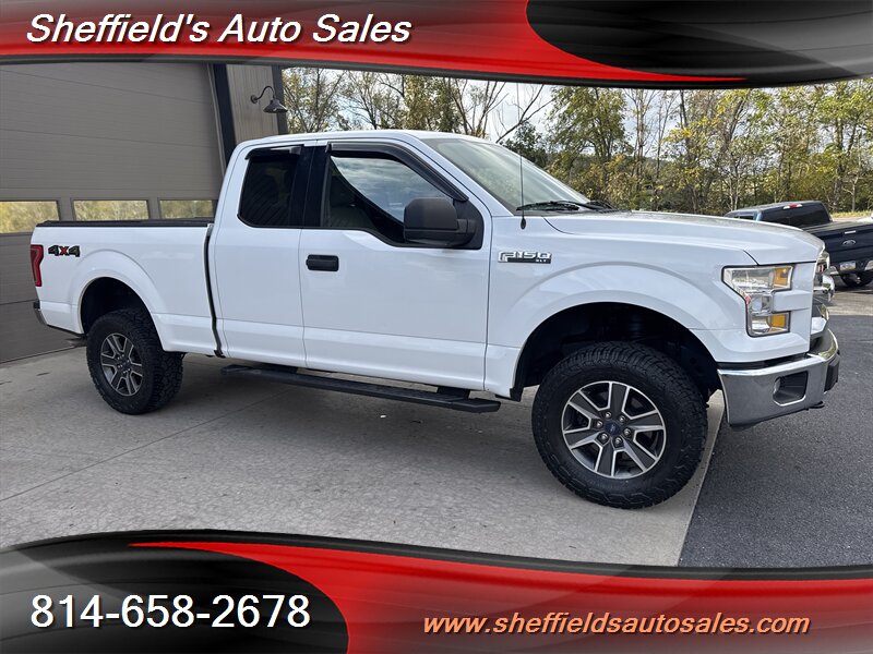2017 Ford F-150 XLT  Super Cab 4x4
