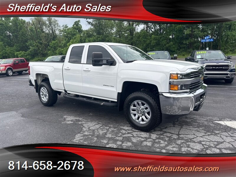 2018 Chevrolet Silverado 2500 Work Truck  Double Cab 4X4