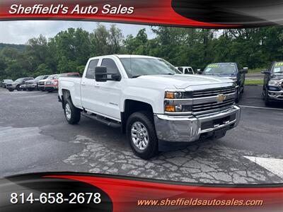 2018 Chevrolet Silverado 2500 Work Truck  Double Cab 4X4 - Photo 1 - Hesston, PA 16647