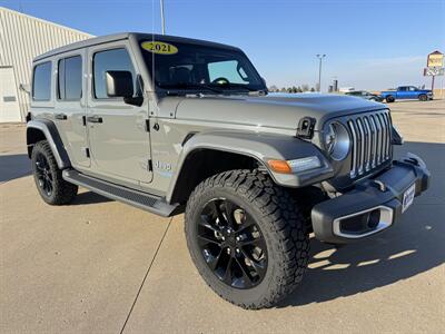 2021 Jeep Wrangler Unlimited Sahara 4xe  4x4 - Photo 2 - Lone Tree, IA 52755
