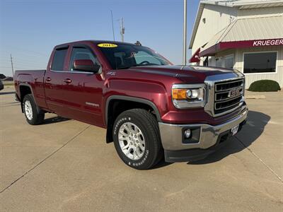 2015 GMC Sierra 1500 SLE  Double Cab 4x4 - Photo 1 - Lone Tree, IA 52755