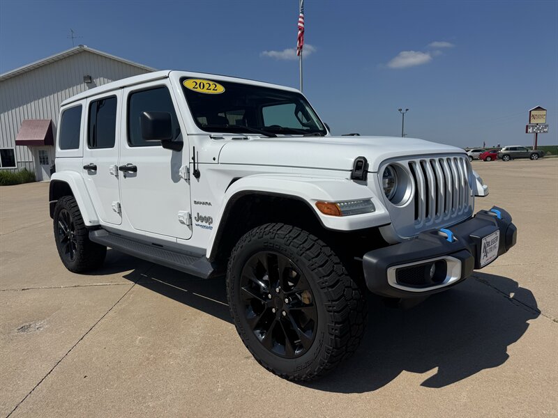 2022 Jeep Wrangler Unlimited Sahara 4xe  4x4 - Photo 1 - Lone Tree, IA 52755