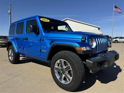 2023 Jeep Wrangler Sahara  Unlimited 4x4 - Photo 1 - Lone Tree, IA 52755