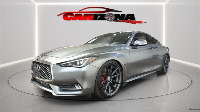 2017 INFINITI Q60 Coupe Red Sport