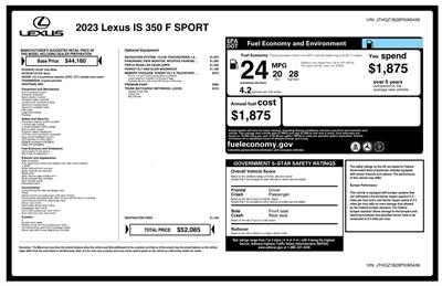 2023 Lexus IS 350 F SPORT   - Photo 46 - Los Angeles, CA 90064