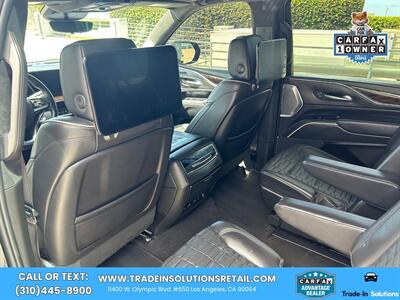2022 Cadillac Escalade ESV Sport Platinum  4WD SPORT PLATINUM - Photo 46 - Los Angeles, CA 90064