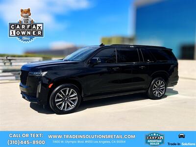 2022 Cadillac Escalade ESV Sport Platinum  4WD SPORT PLATINUM - Photo 1 - Los Angeles, CA 90064