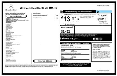 2015 Mercedes-Benz G 550 4MATIC - Photo 56 - Los Angeles, CA 90064
