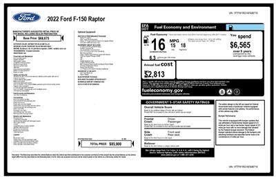 2022 Ford F-150 Raptor Performance Package - Photo 49 - Los Angeles, CA 90064